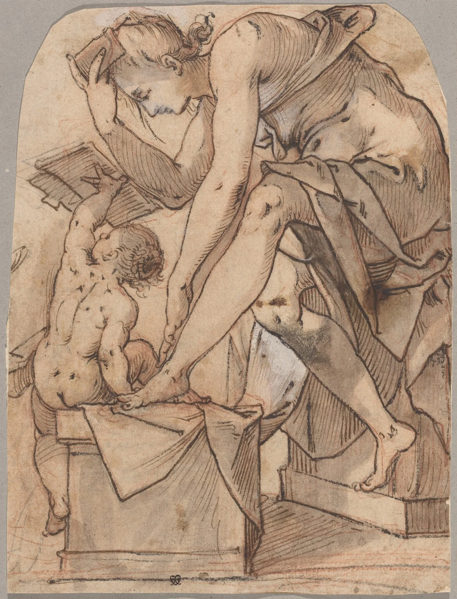 The Toilet of Venus, detail