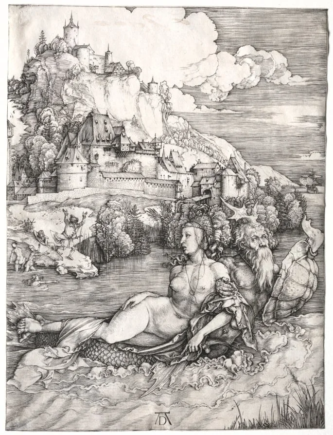 The Sea Monster, detail