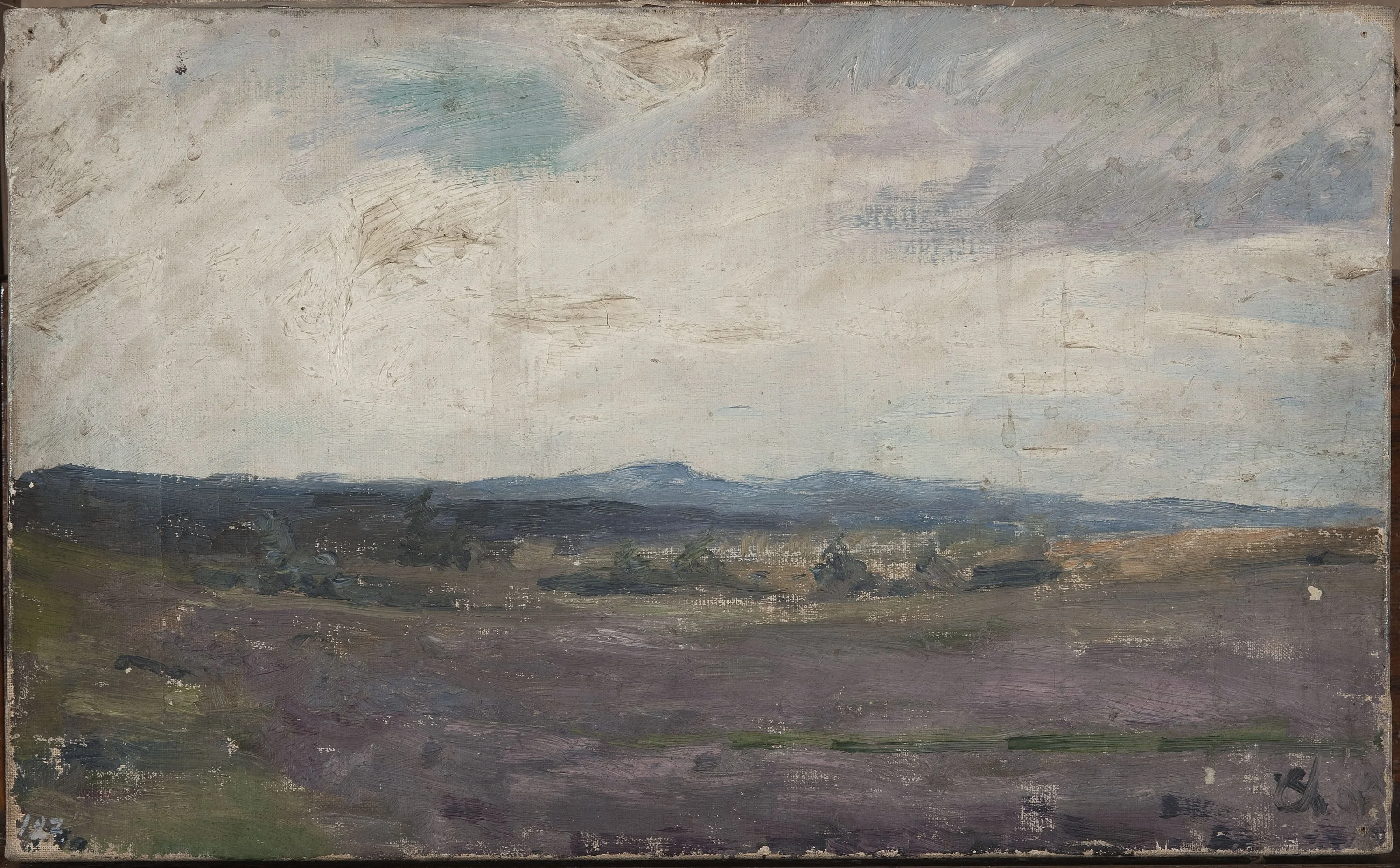 Landscape in Finland /?/, detail