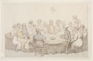 The Tour of Dr. Syntax in Search of the Picturesque, by Thomas Rowlandson, watercolor, 1820