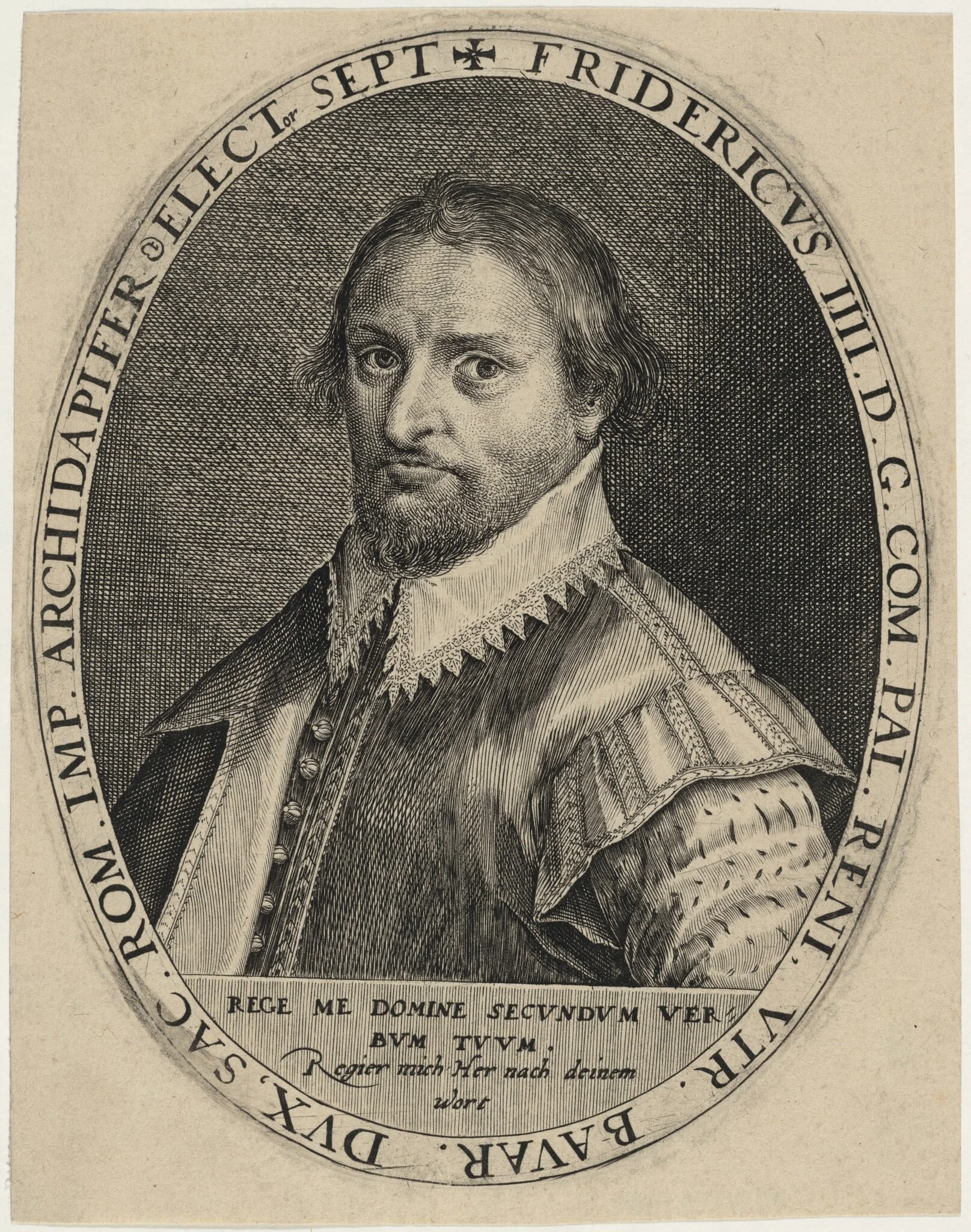 Fredericus IIII (Frederick IV), detail