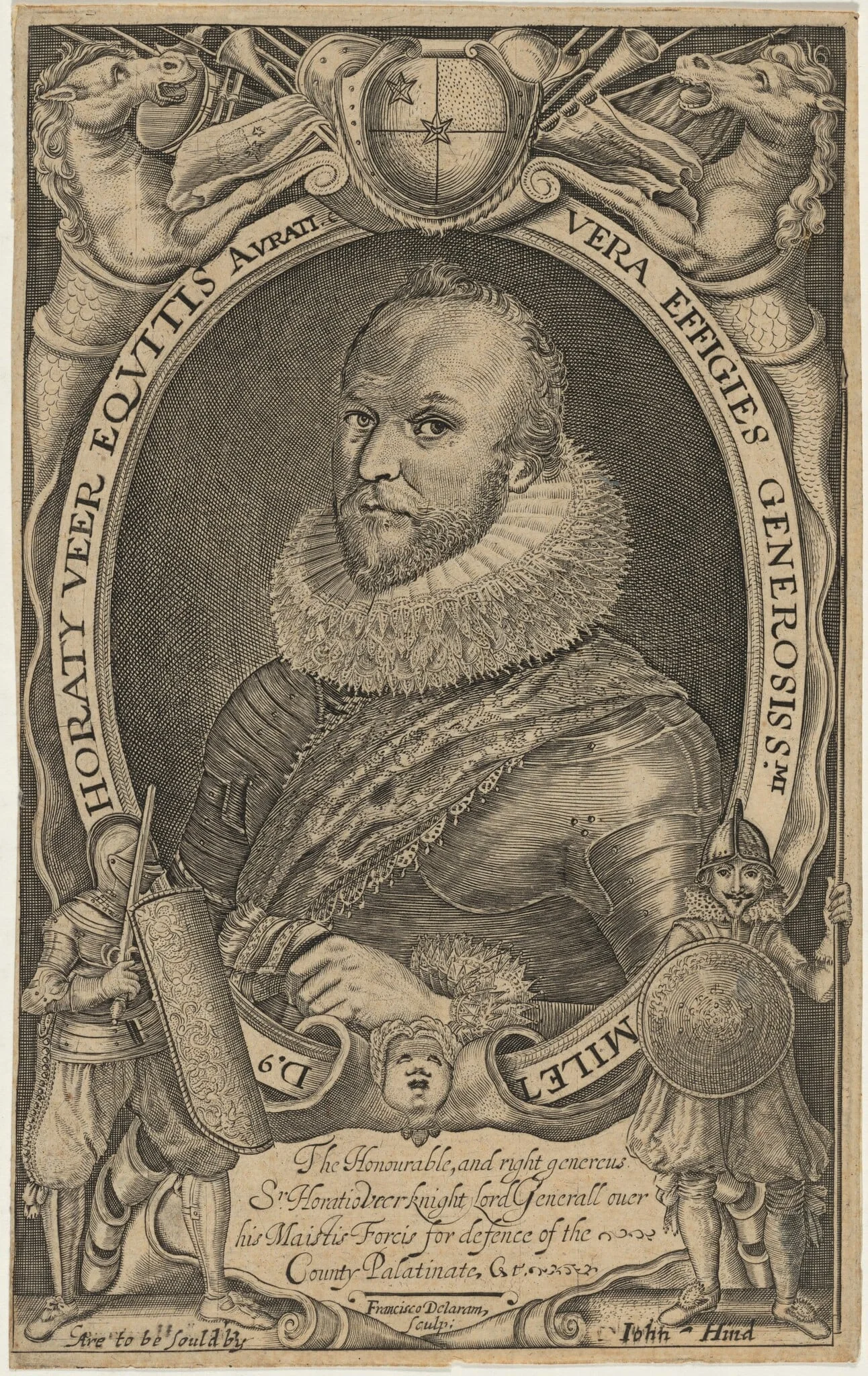 Horaty Veer, Equitus (Horace Vere, Lord Vere of Telbury), detail