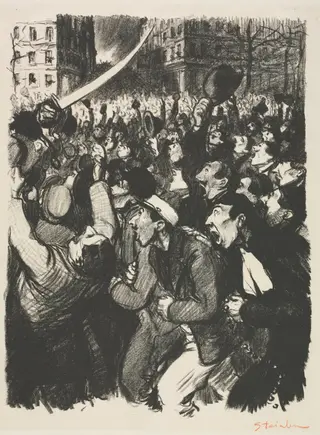 Sheep, by Théophile Alexandre Steinlen, 1898