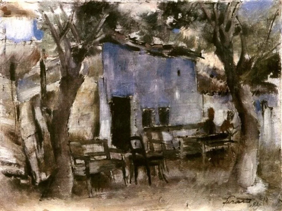 Cafeneaua mică - Balcic, detail