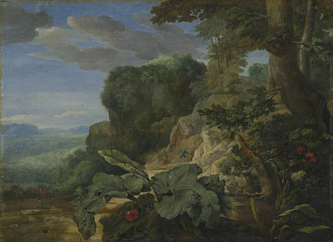 Rocky Landscape, detail