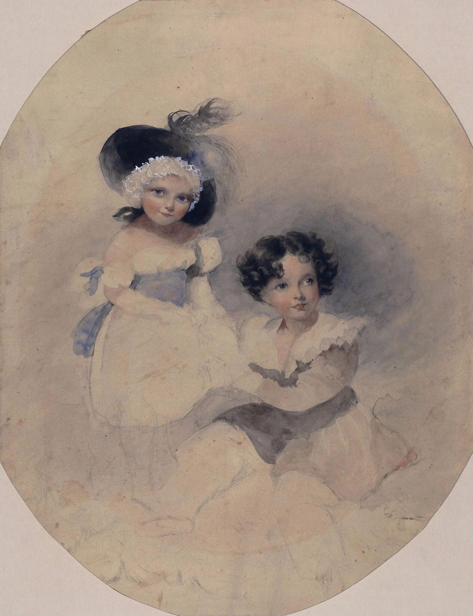 The children of the 6th Lord Essex, detail