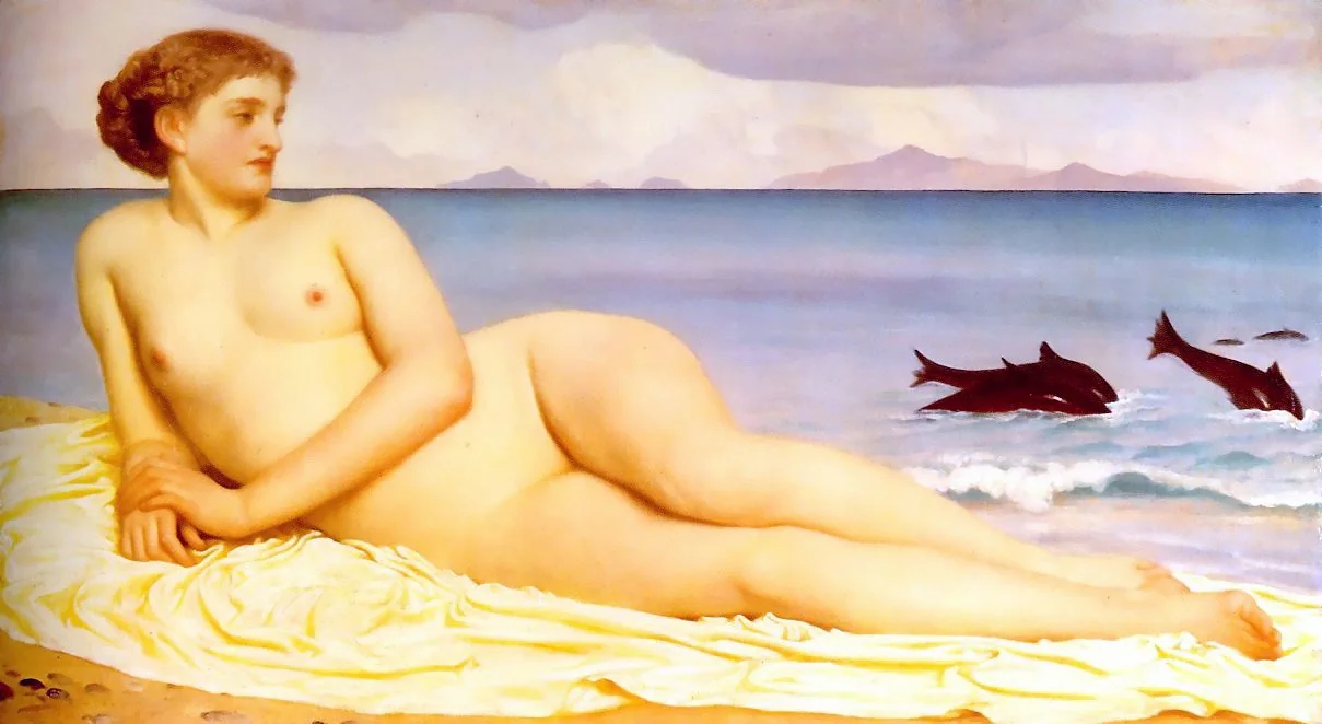 Actaea, the Nymph of the Shore, detail