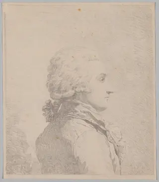 Profile Portrait of a Man, by Louis Rolland Trinquesse