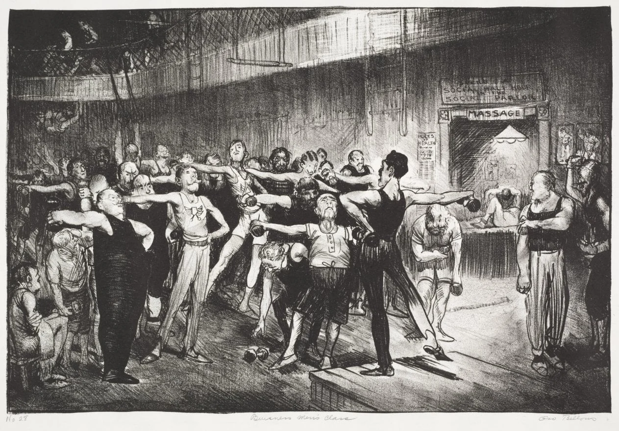 Business Men's Class, detail