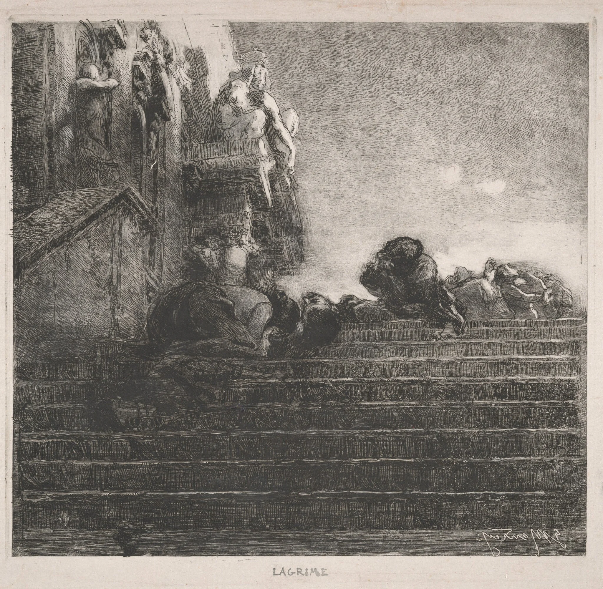 Lagrime (Tears), detail