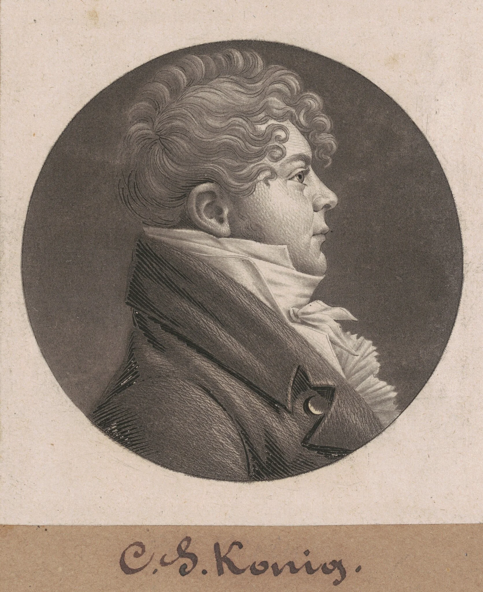 Christian Simon Konig, detail