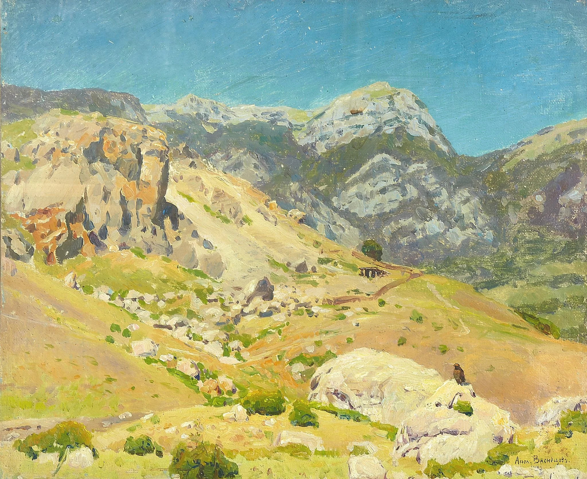 Avunda mountain. Gurzuf, detail