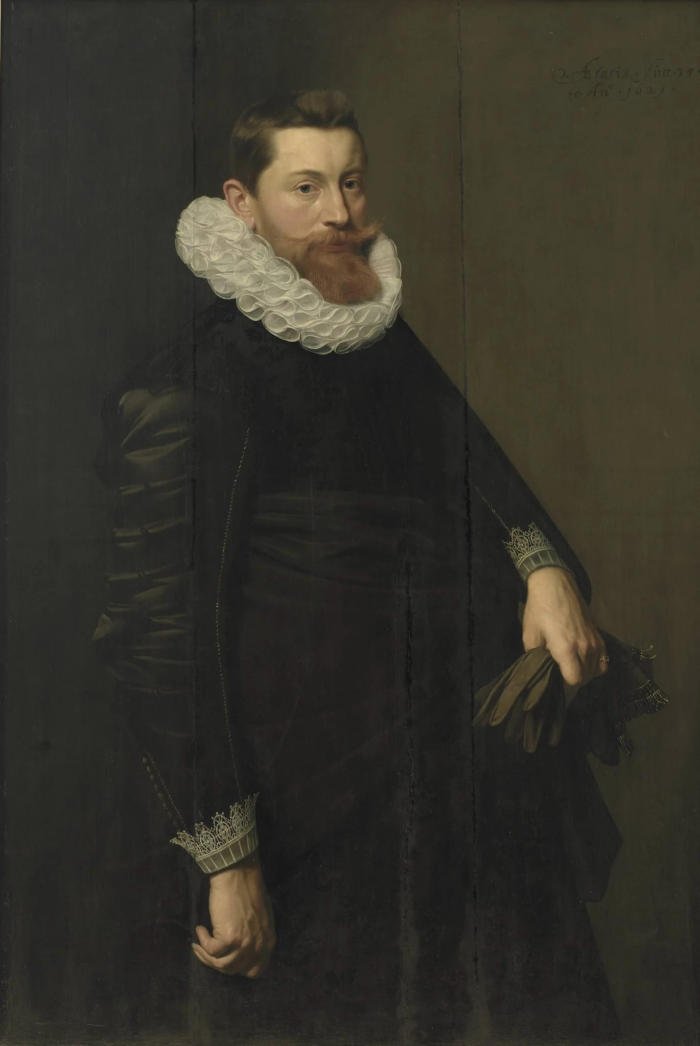 Portrait of a Gentleman, detail
