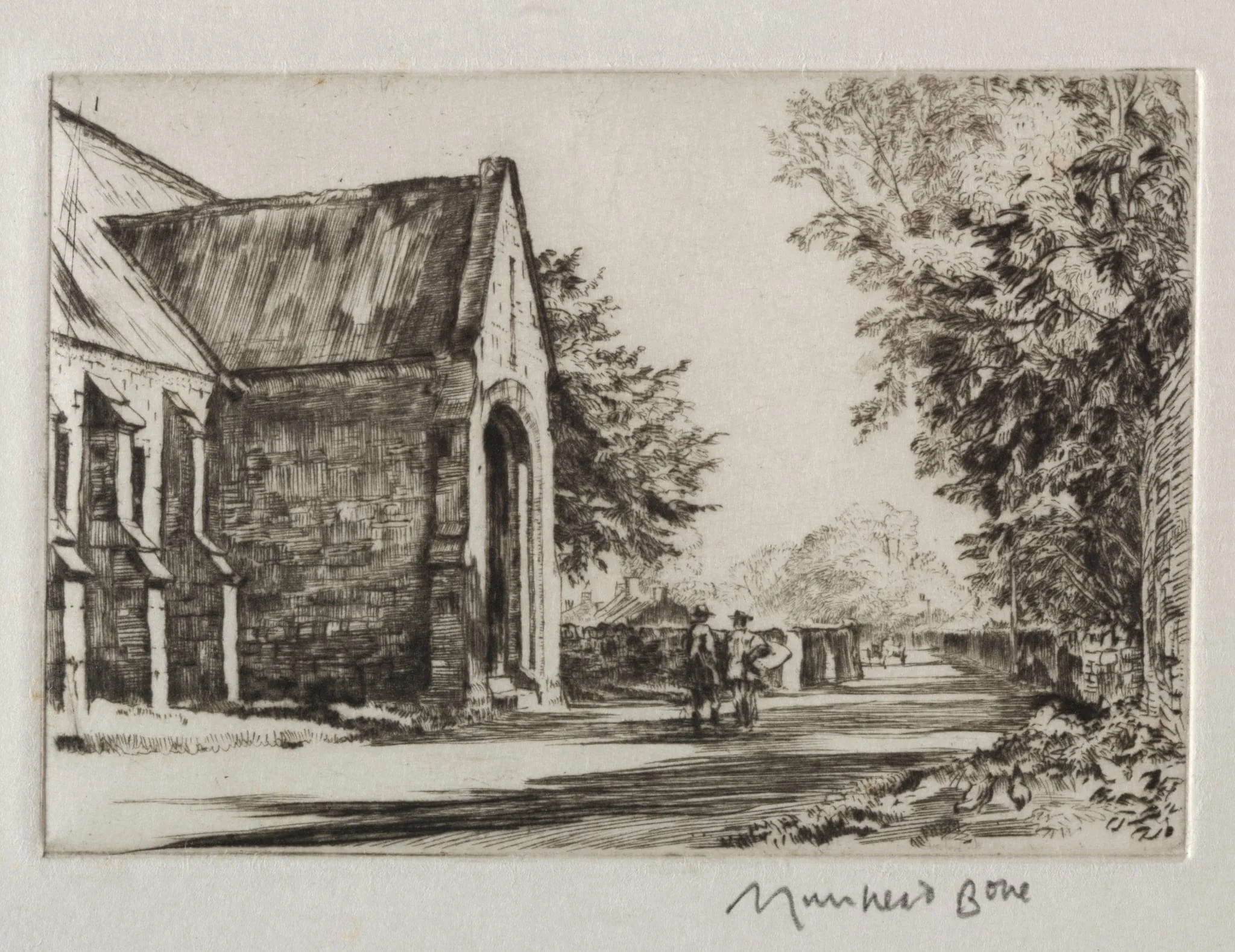 The Bishop's Barn, Wells, detail