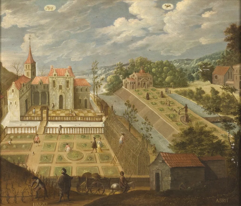 The Twelve Months of the Year (Los doce meses del año), by Antonio de Espinosa, unspecified, 1650