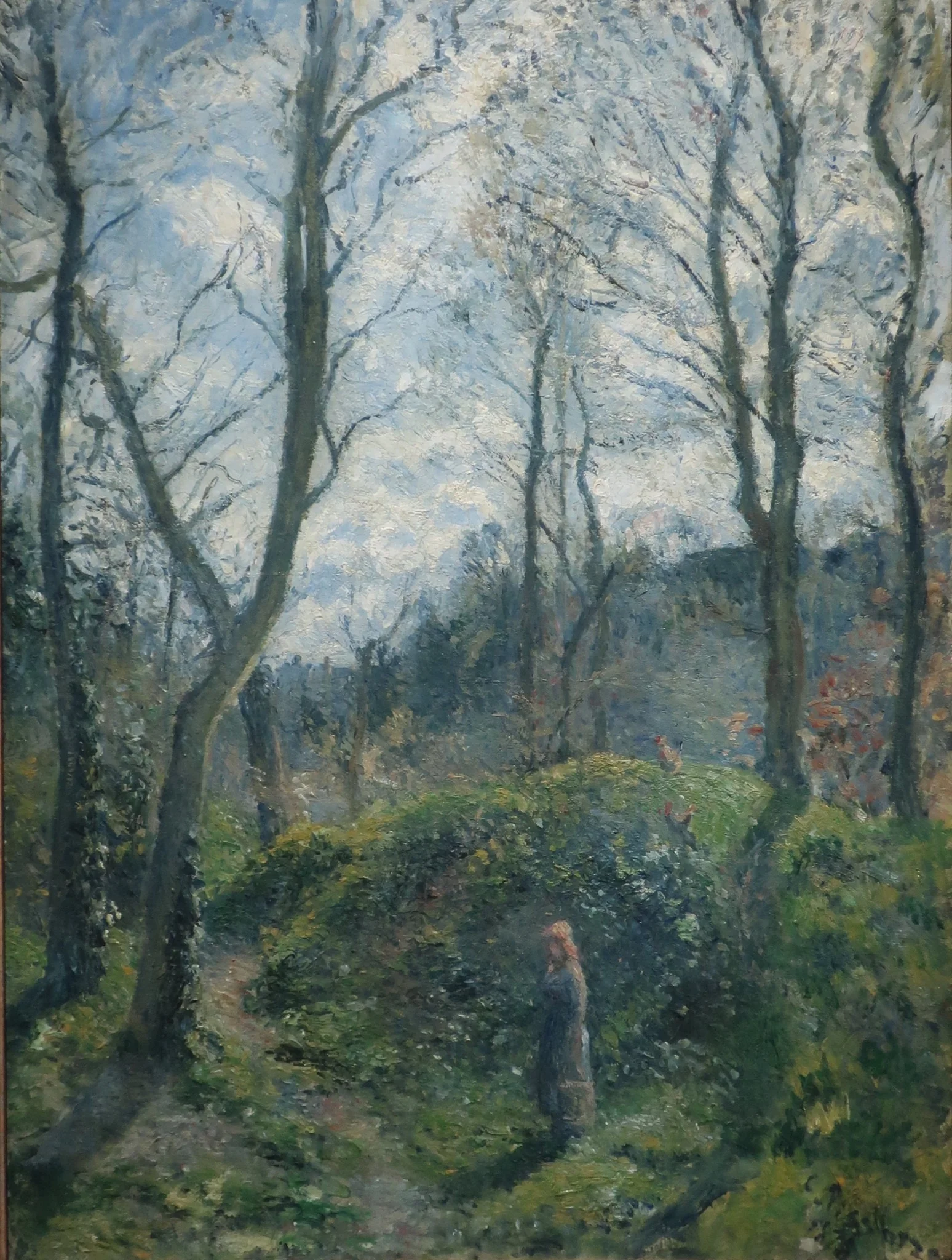 Woodland scene. Spring, detail