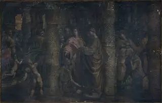 The Healing of the Lame Man, by Raphael, unspecified, 1511