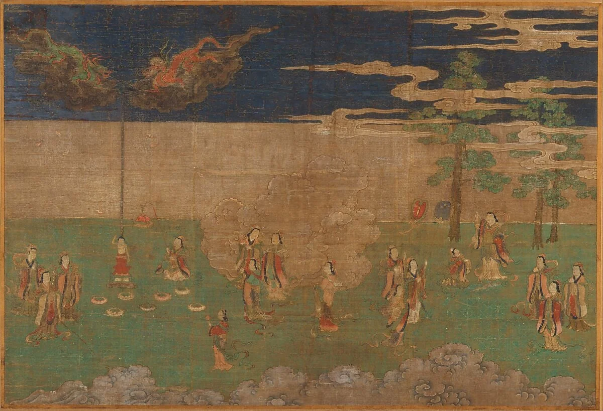 仏伝図|Scene from the Life of the Buddha, detail