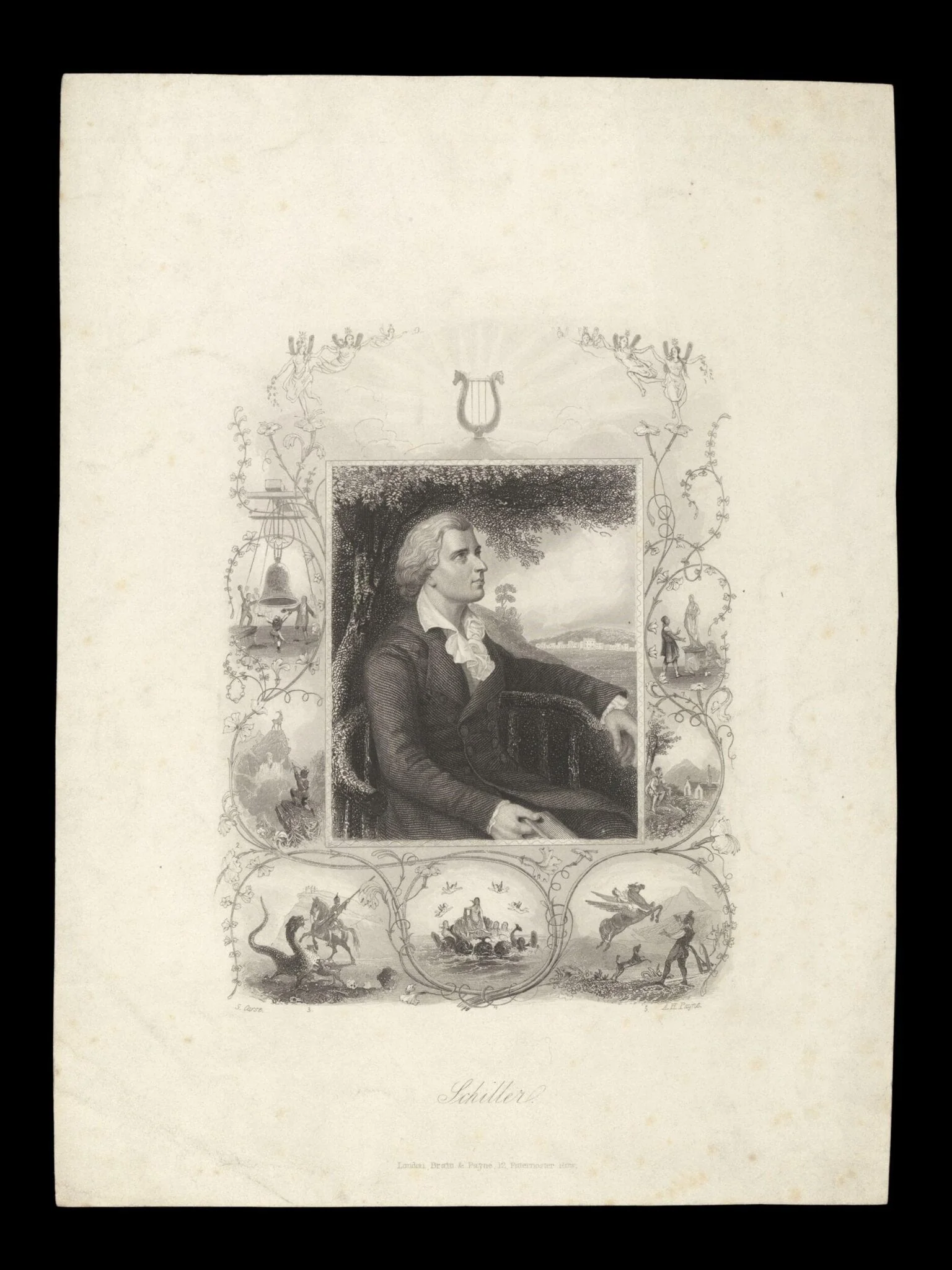H Beard Print Collection, detail