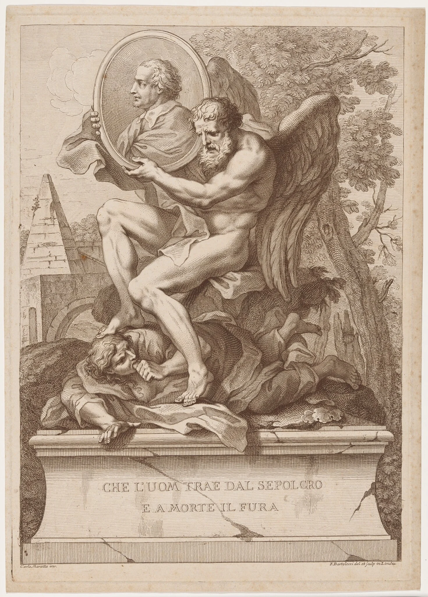 Pietro Berrettini da Cortona, detail