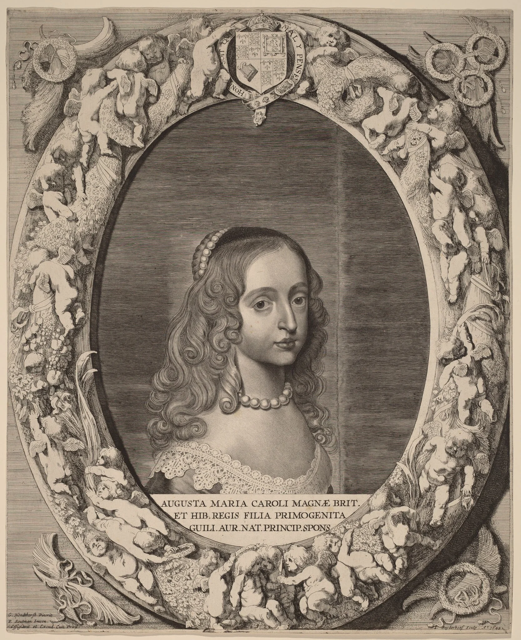 Mary I Stuart, detail