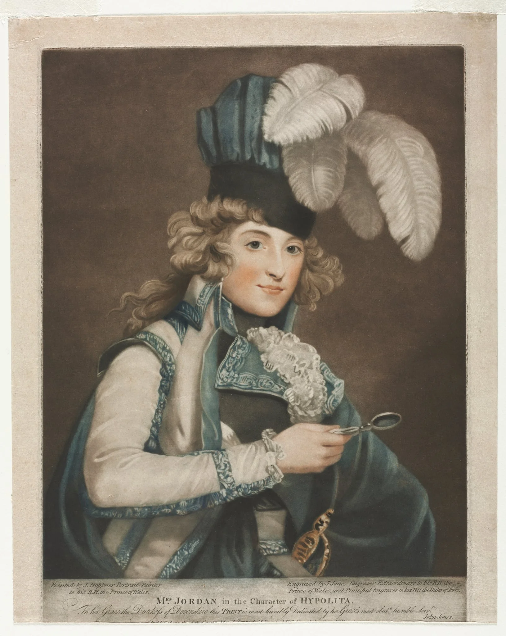 Dorothy Jordan, detail