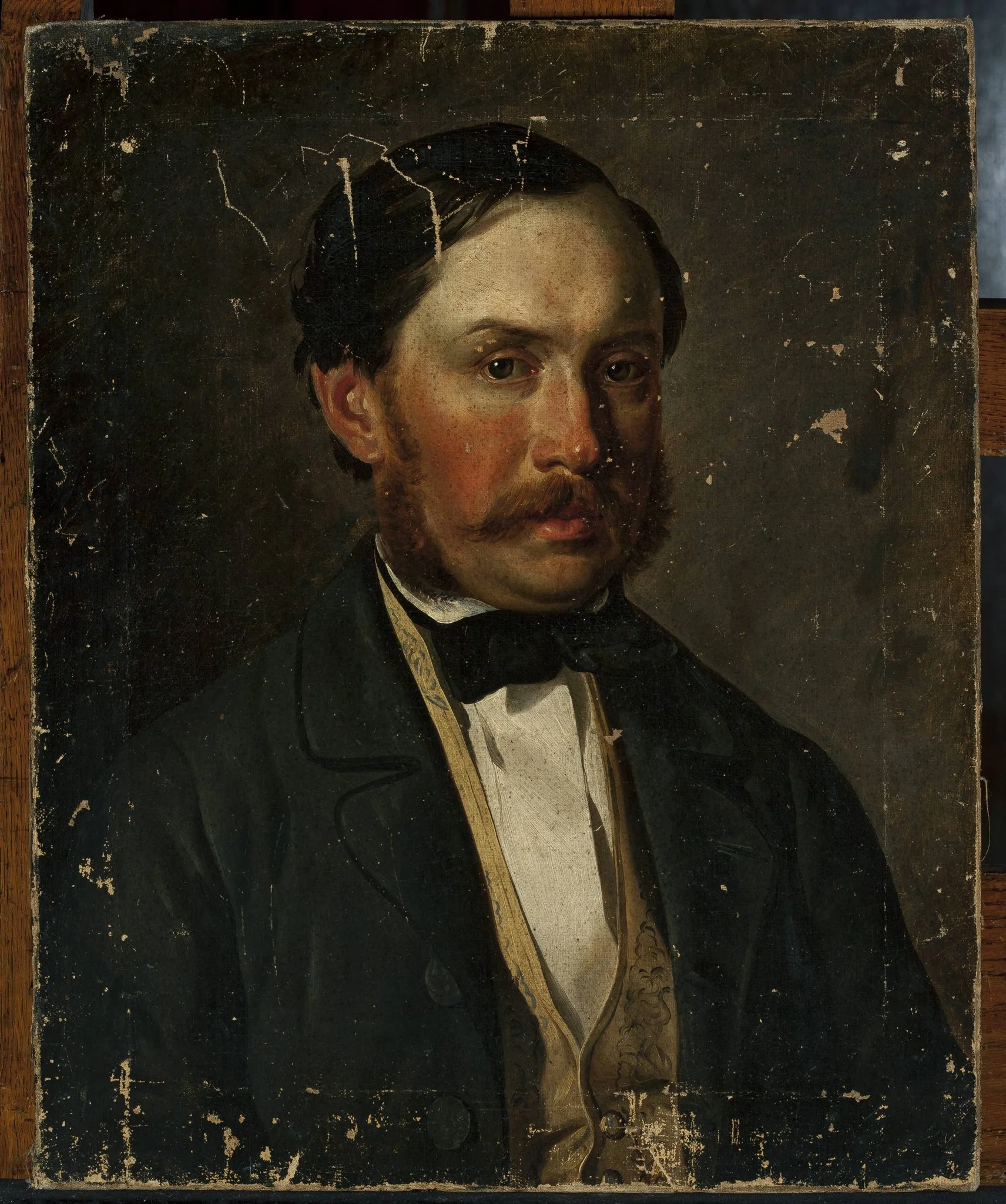 Portrait of Aleksander Odrowąż Bębnowski, detail