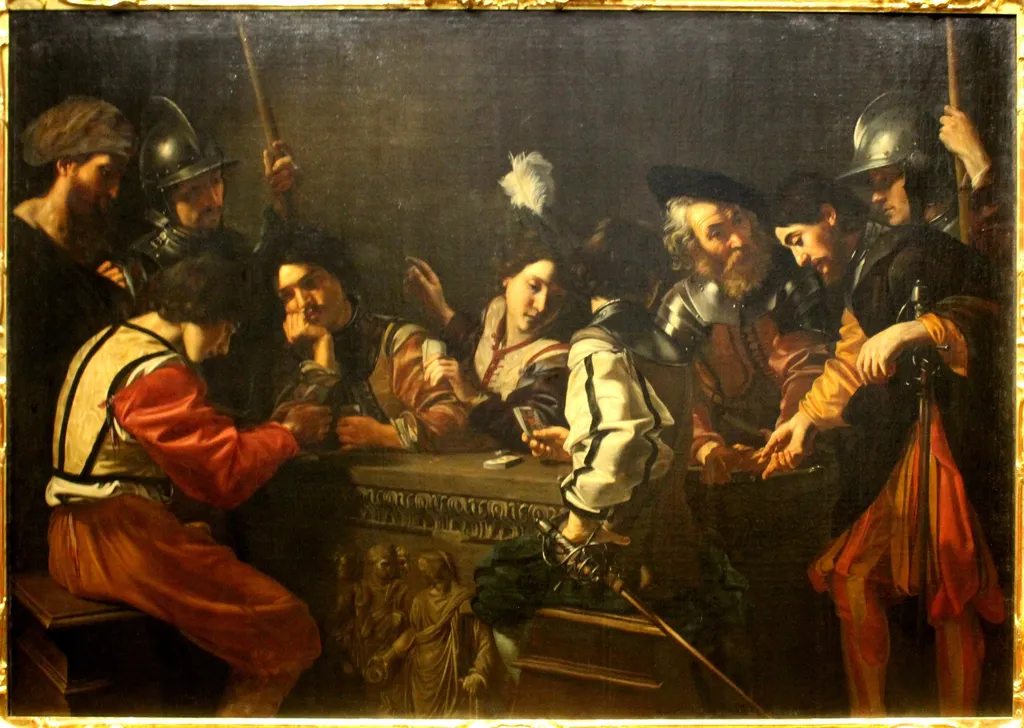 Die Wachstube, by Nicolas Tournier, oil, 1614