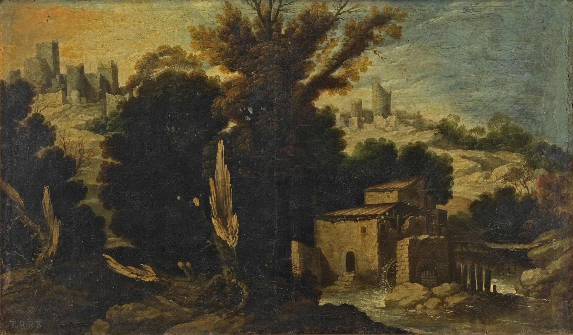 Paisaje, detail