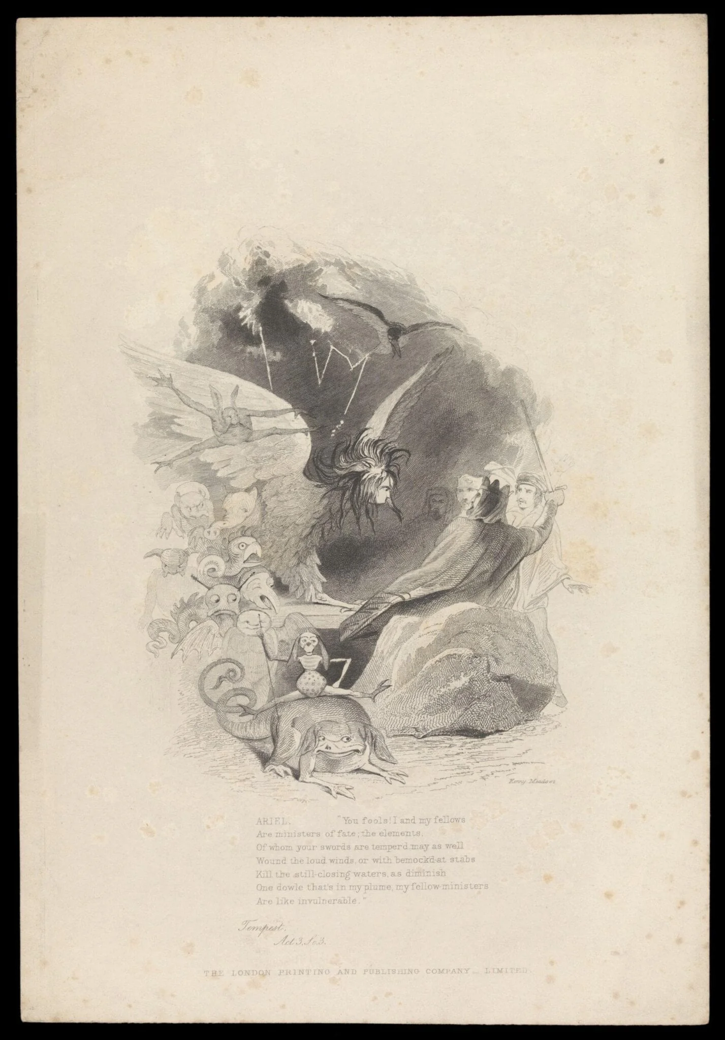 H Beard Print Collection, detail