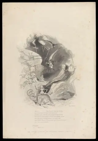 H Beard Print Collection, by Joseph Kenny Meadows, 1850