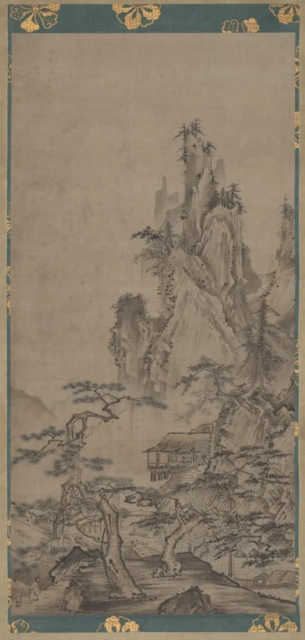 Scholar's Visit, detail