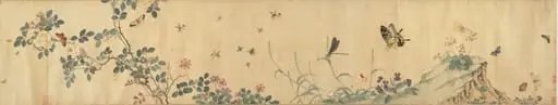 Flowers and Insects, by Chai Zhenyi