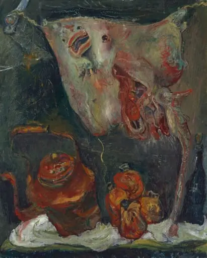 Still Life with Rayfish, by Chaïm Soutine