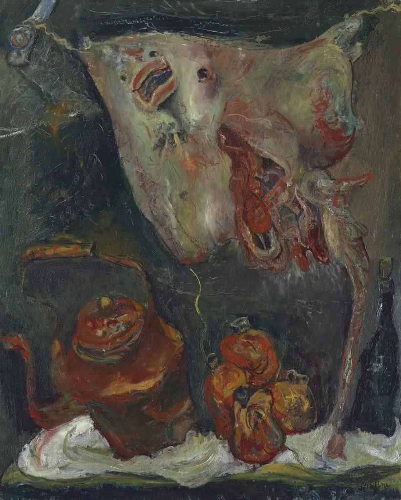 Still Life with Rayfish, by Chaïm Soutine