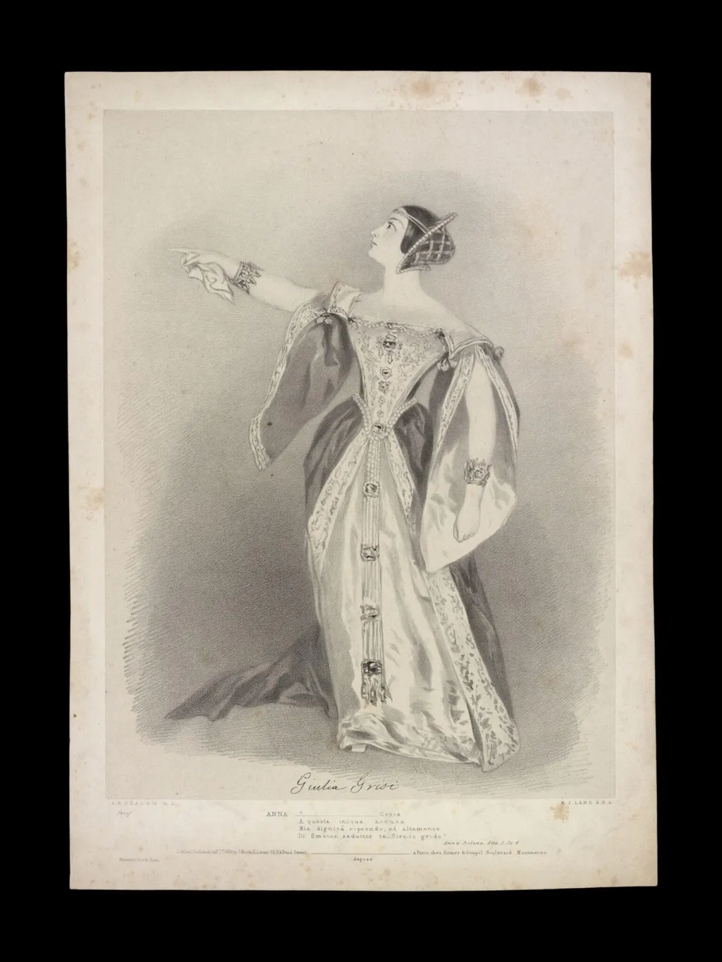 H Beard Print Collection, by Chalon, 1