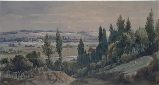 Hampstead Heath, by Chalon