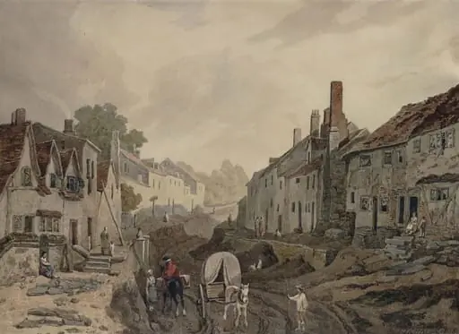 Street scene, Erith, Kent, by Chalon