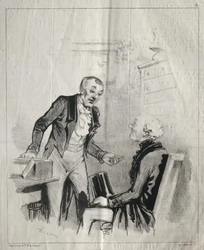 Les Malades et les medicins: No. 4, Lew Homéopathes, by Cham