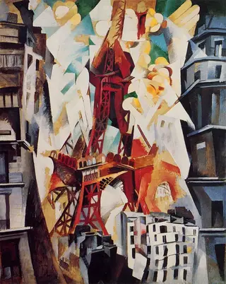 Champs de Mars, the Red Tower, by Robert Delaunay