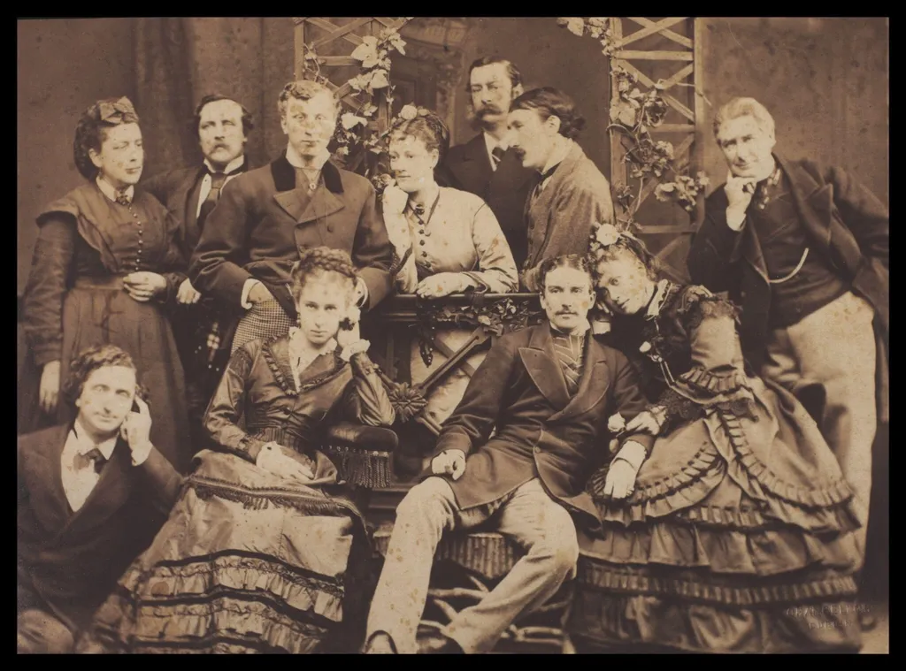 Guy Little Theatrical Photograph, by Chancellor, photographic, 1870