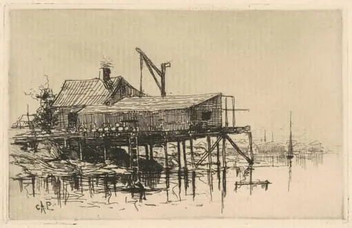 Salt Shanties, by Charles A. Platt