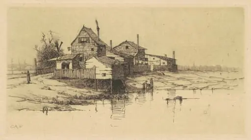 Shanties on the Harlem, by Charles A. Platt