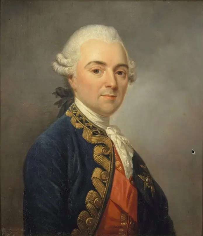 Portrait of Victor-Maurice de Riquet de Caraman (1722-1807), by Charles-Alexandre Debacq