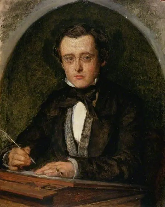 Wilkie Collins (1853), by Charles Allston Collins
