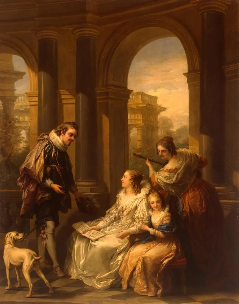 Spanish Concert (Spanish Сonversation), by Charles André van Loo