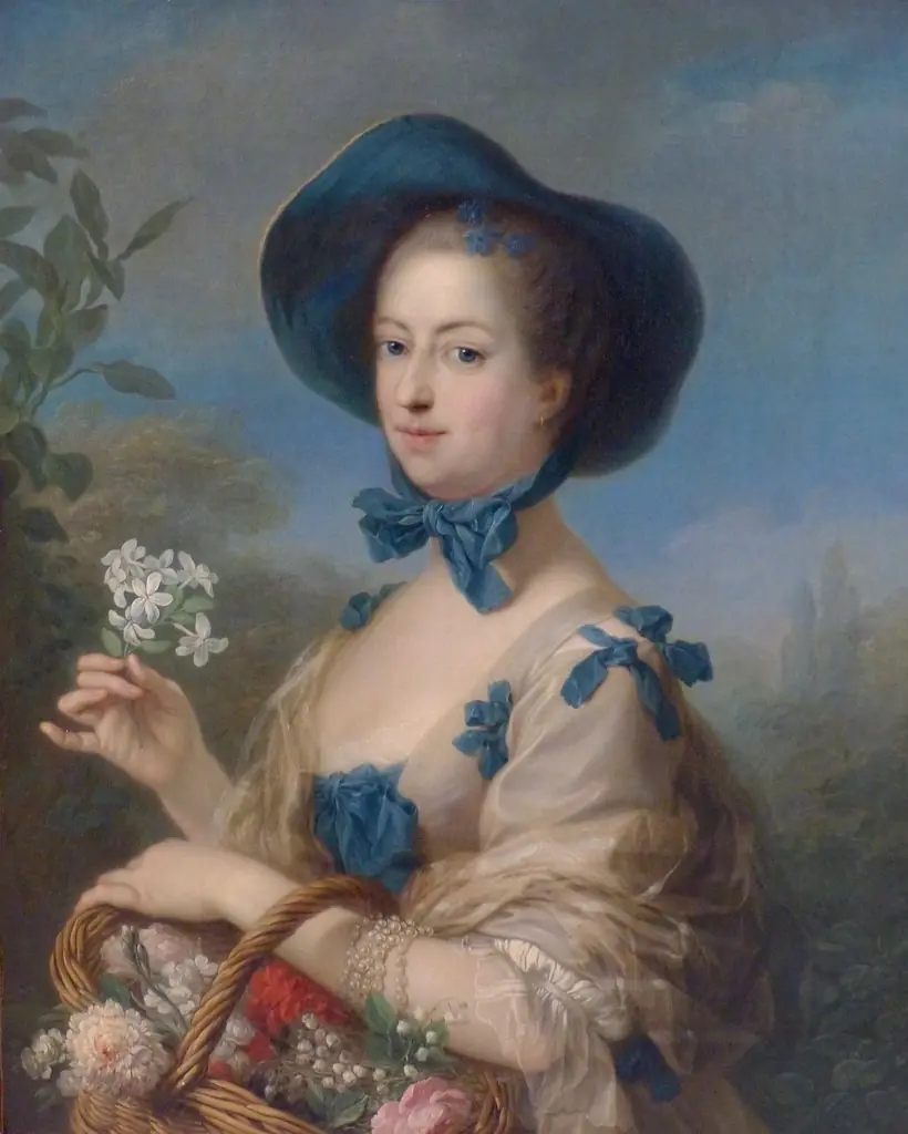 The Marquise de Pompadour as a Gardener, by Charles André van Loo