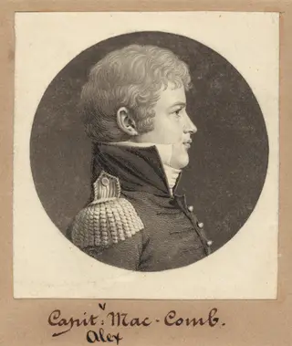 Alexander Macomb, Jr., by Charles B. J. Févret de Saint-Mémin