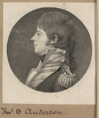 Anderson, by Charles B. J. Févret de Saint-Mémin