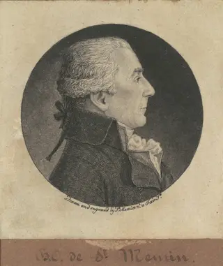 Bénigne-Charles Févret de Saint-Mémin, by Charles B. J. Févret de Saint-Mémin